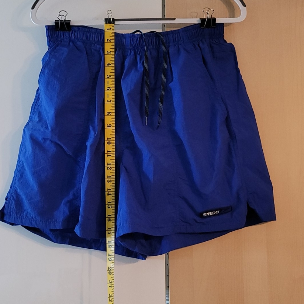 Men's blue speedo shorts‎